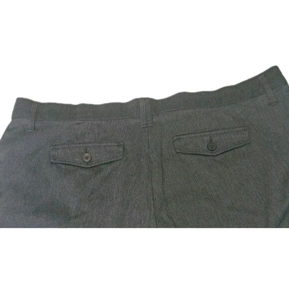 Lee Comfort Waistband Womens Size 24W Petite Gray Dress Pants 48x27 New With Tag - Picture 7 of 7